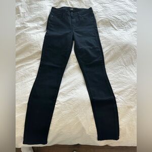 PAIGE Hoxton Skinny Black Denim jeans size28